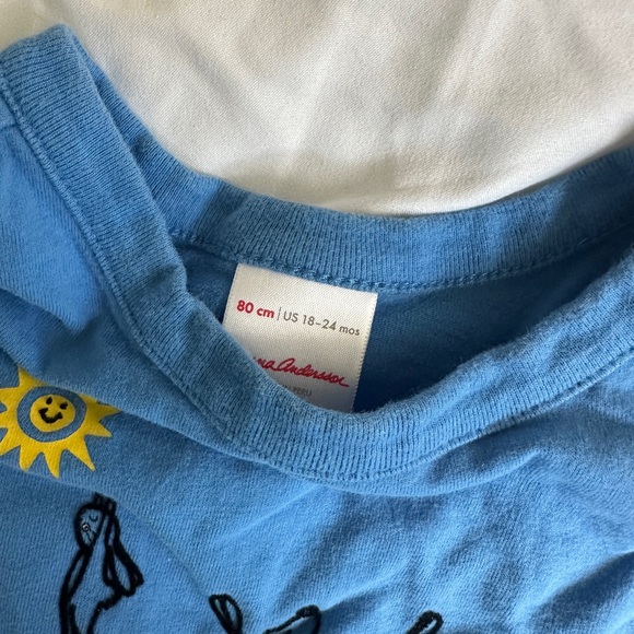 Hanna Andersson rabbit yoga tshirt - Picture 2 of 3